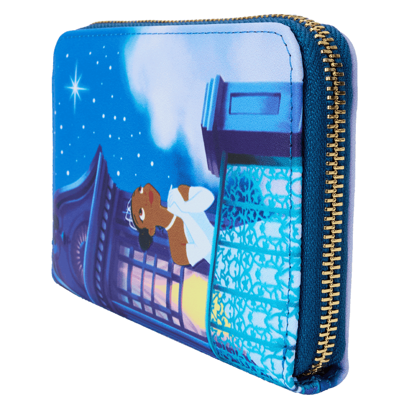 THE PRINCESS AND THE FROG 15TH ANNIVERSARY ZIP AROUND WALLET - DISNEY