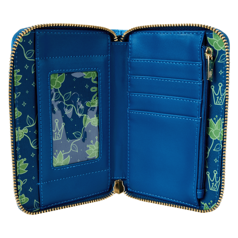 THE PRINCESS AND THE FROG 15TH ANNIVERSARY ZIP AROUND WALLET - DISNEY