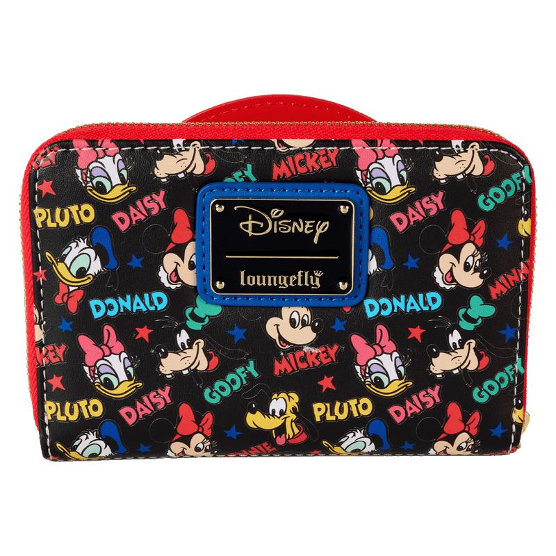 MICKEY AND FRIENDS CLASSIC ZIP AROUND WALLET - DISNEY