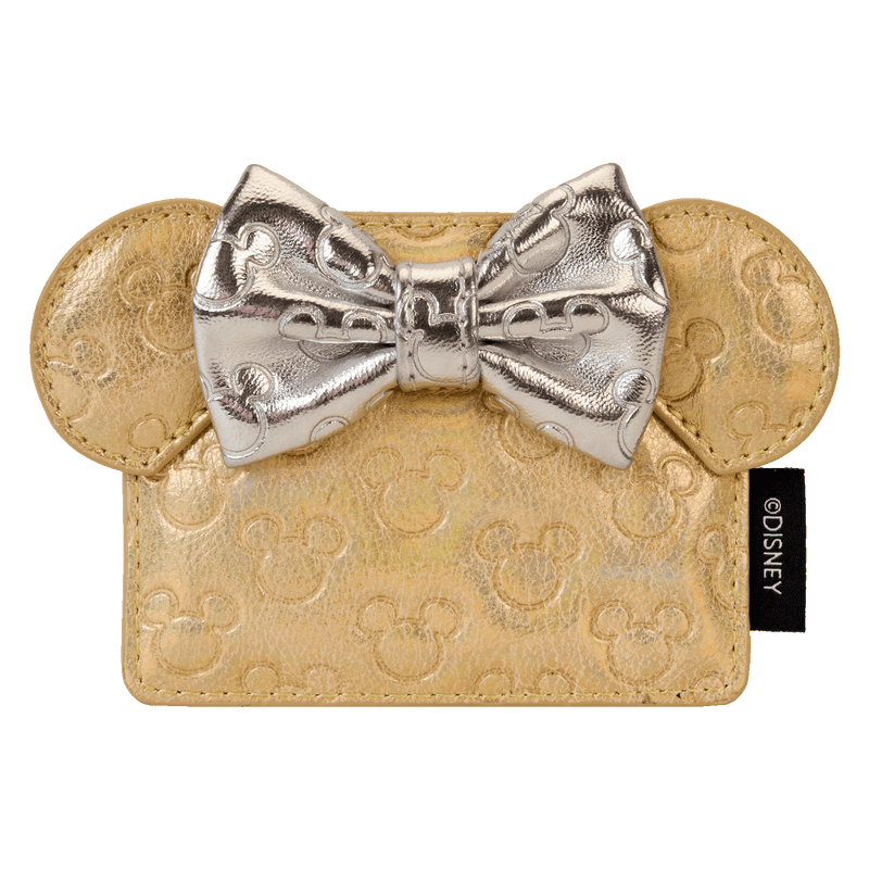 MINNIE MOUSE METALLIC QUILTED CARD HOLDER - DISNEY