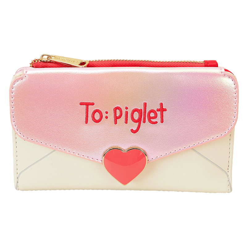 WINNIE THE POOH LOVE LETTER FLAP WALLET - DISNEY