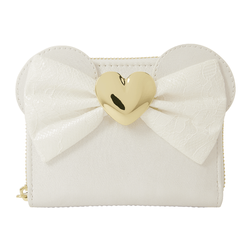 IRIDESCENT LACE WEDDING ZIP AROUND WALLET - DISNEY