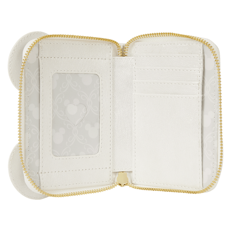 IRIDESCENT LACE WEDDING ZIP AROUND WALLET - DISNEY