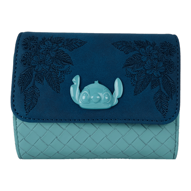 STITCH EMBROIDERED WALLET - LILO AND STITCH