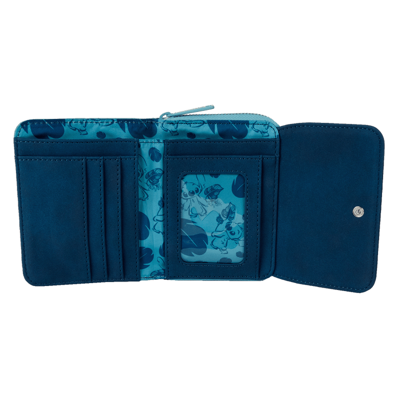 STITCH EMBROIDERED WALLET - LILO AND STITCH