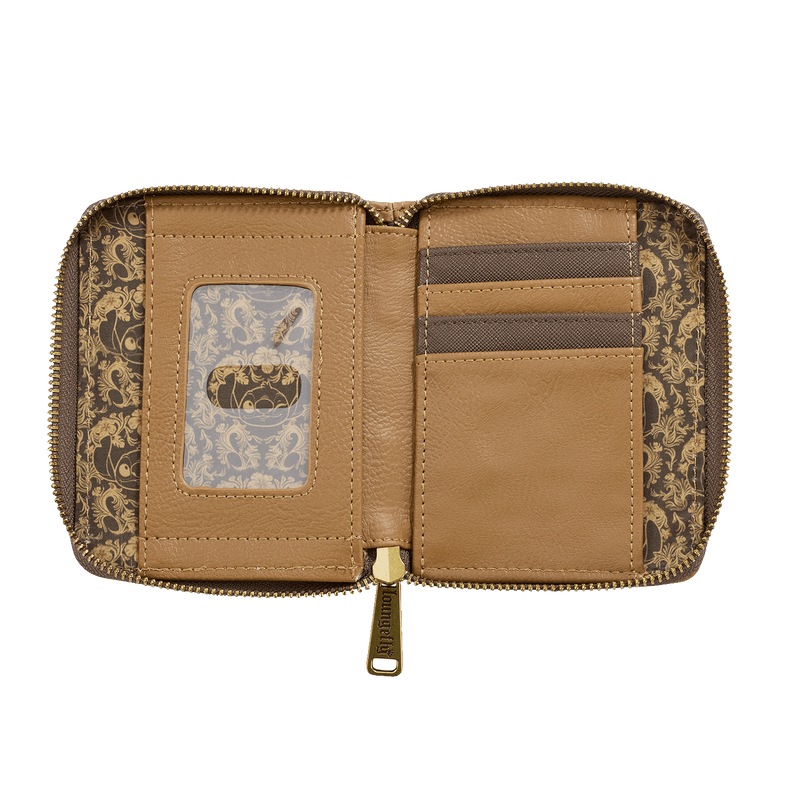 STITCH BROWN DEBOSSED WALLET - DISNEY