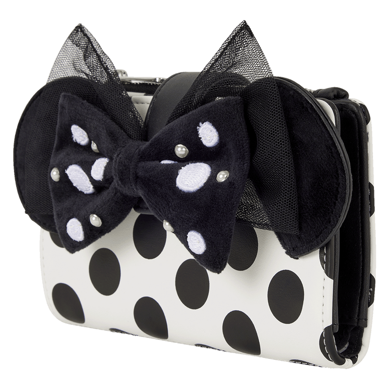 MINNIE MOUSE POLKA DOT PEARL WALLET - DISNEY