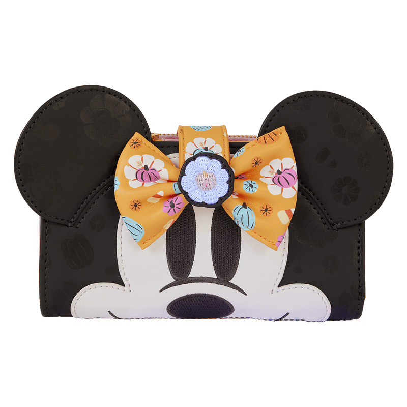 MINNIE MOUSE COLOURFUL PUMPKIN WALLET - DISNEY