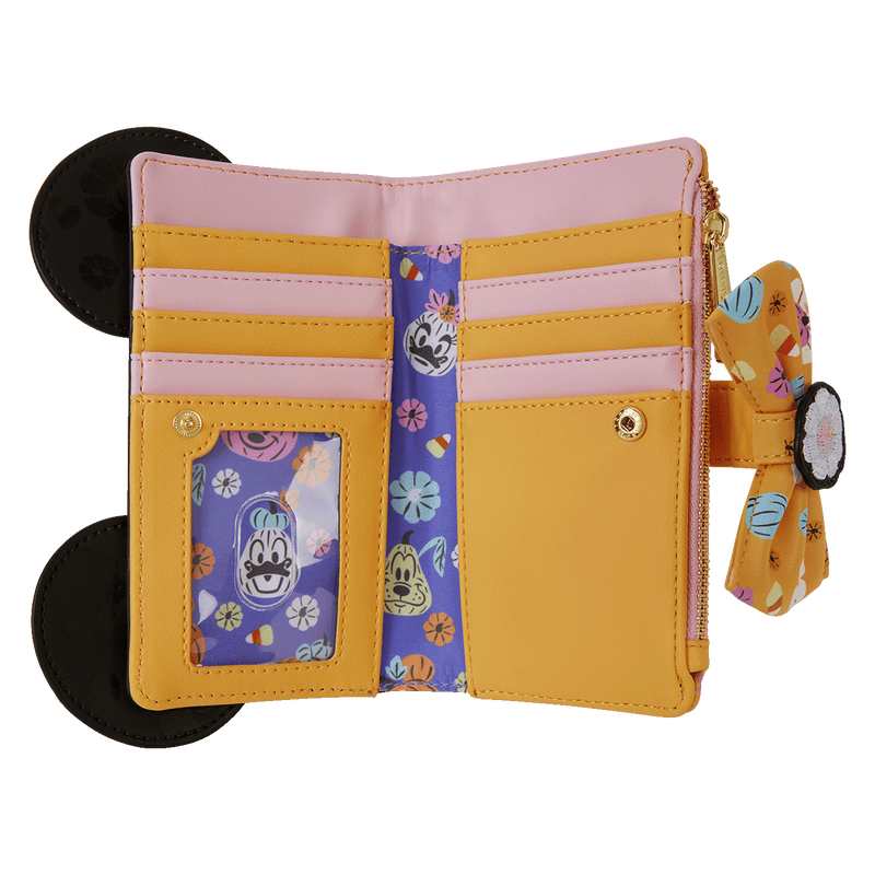 MINNIE MOUSE COLOURFUL PUMPKIN WALLET - DISNEY