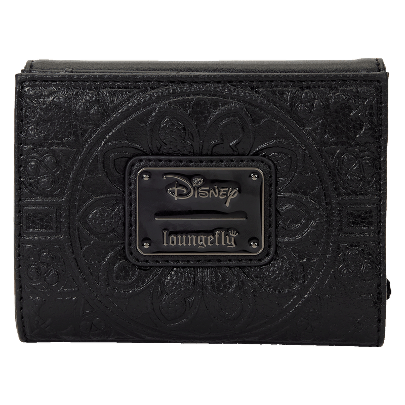 DISNEY VILLAINS BLACK VELVET WALLET