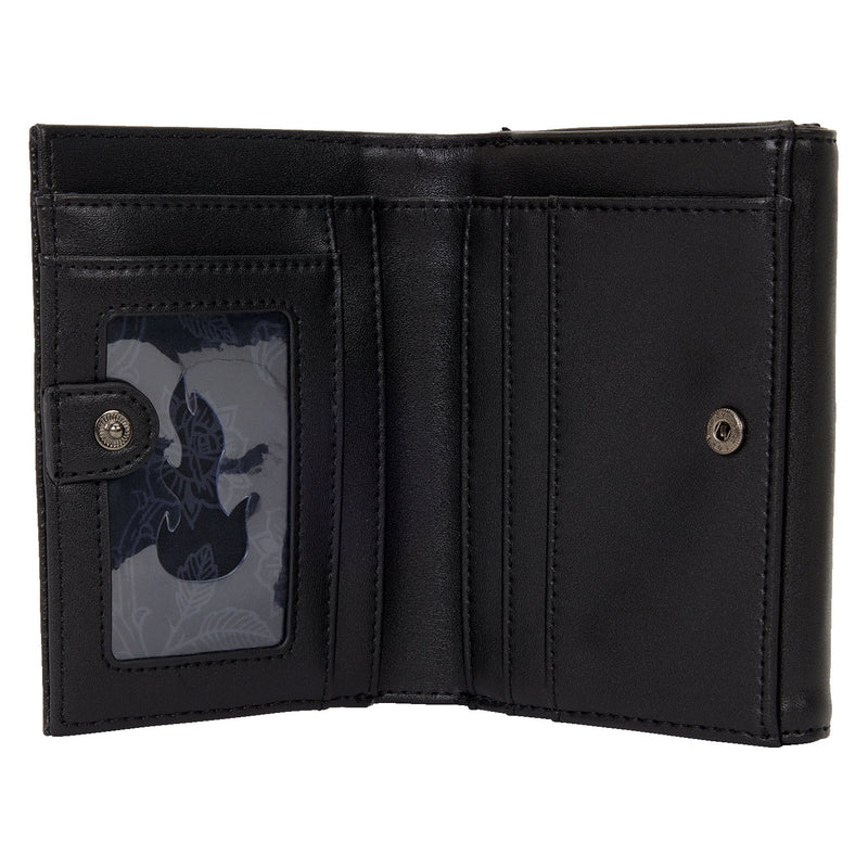 DISNEY VILLAINS BLACK VELVET WALLET