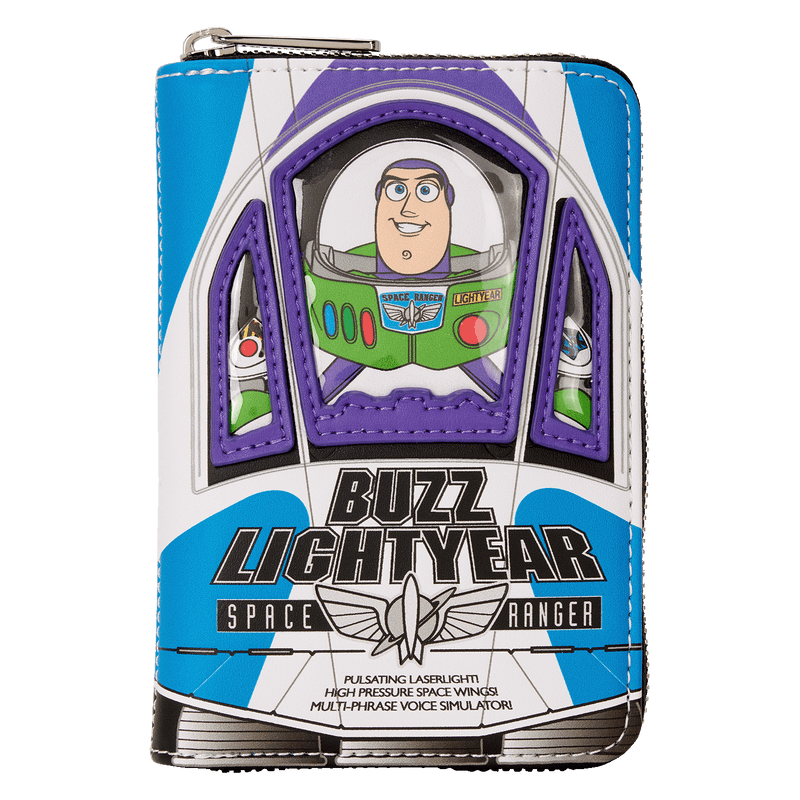 TOY STORY 30TH ANNIVERSARY BUZZ LIGHTYEAR ZIP AROUND WALLET - PIXAR