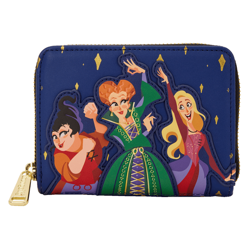 SANDERSON SISTERS ZIP AROUND WALLET - HOCUS POCUS