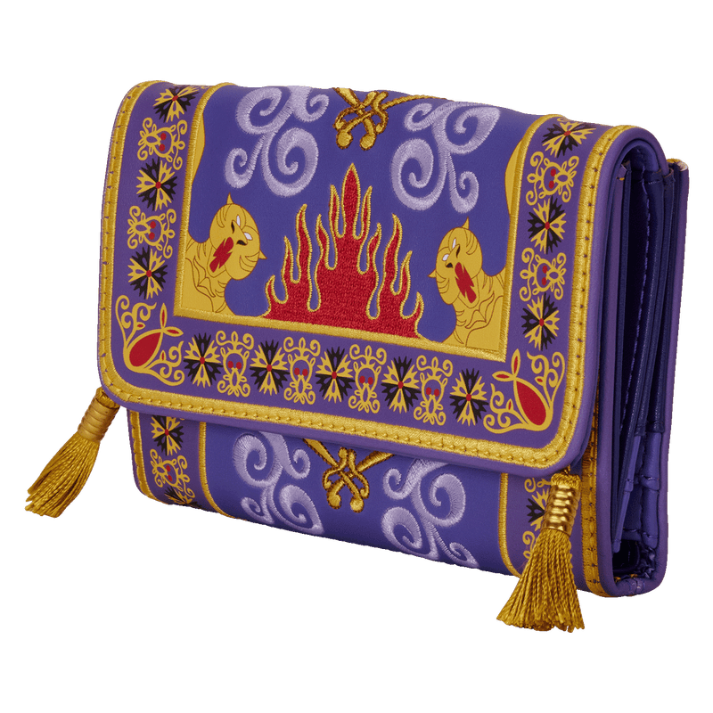 MAGIC CARPET TRI-FOLD WALLET - ALADDIN