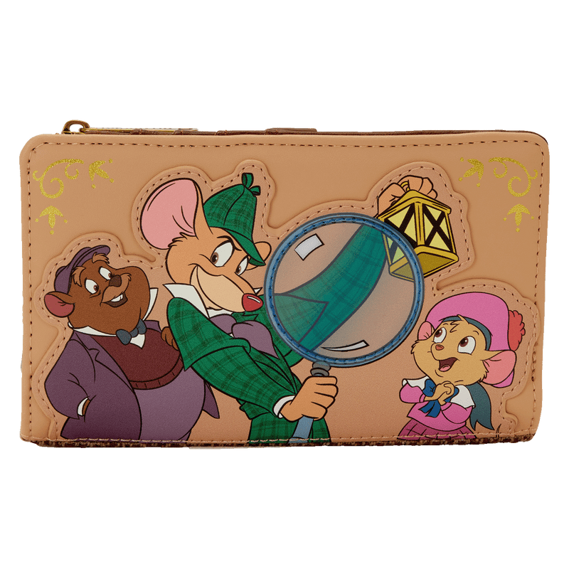 THE GREAT MOUSE DETECTIVE FLAP WALLET - DISNEY