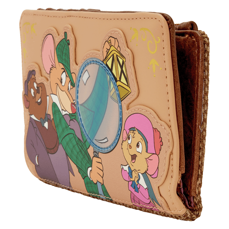 THE GREAT MOUSE DETECTIVE FLAP WALLET - DISNEY