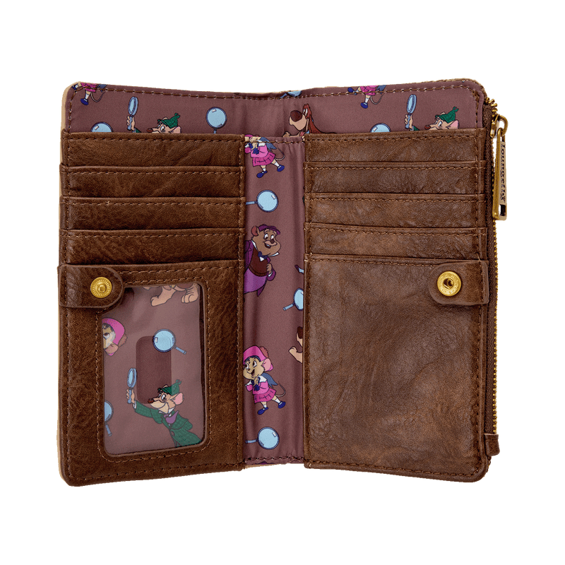 THE GREAT MOUSE DETECTIVE FLAP WALLET - DISNEY