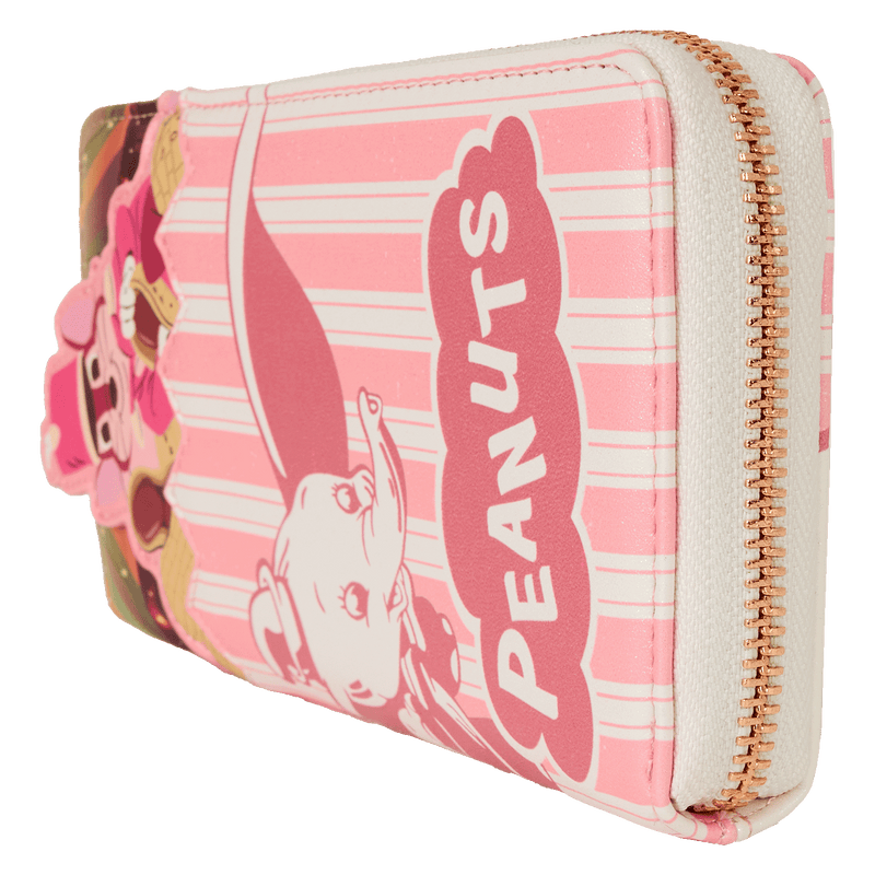 DUMBO CIRCUS TENT ZIP AROUND WRISTLET WALLET - DISNEY