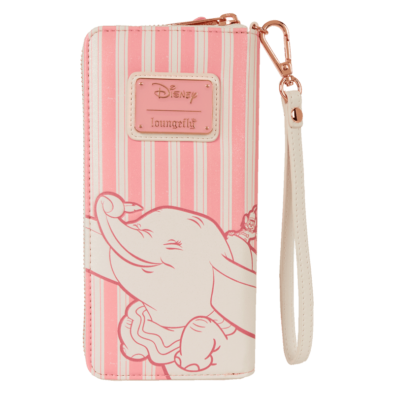 DUMBO CIRCUS TENT ZIP AROUND WRISTLET WALLET - DISNEY