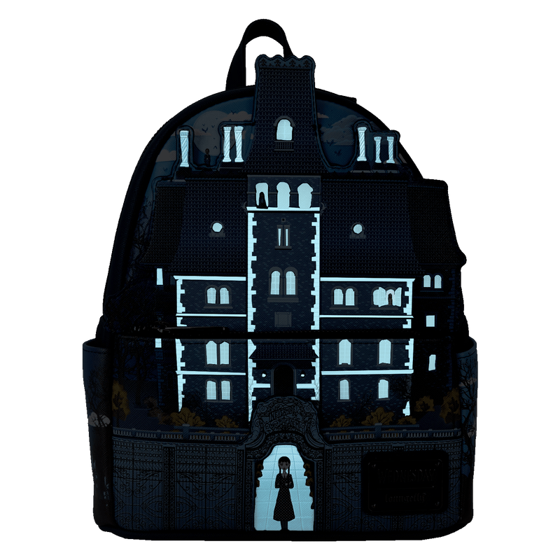 NEVERMORE ACADEMY MINI BACKPACK - WEDNESDAY