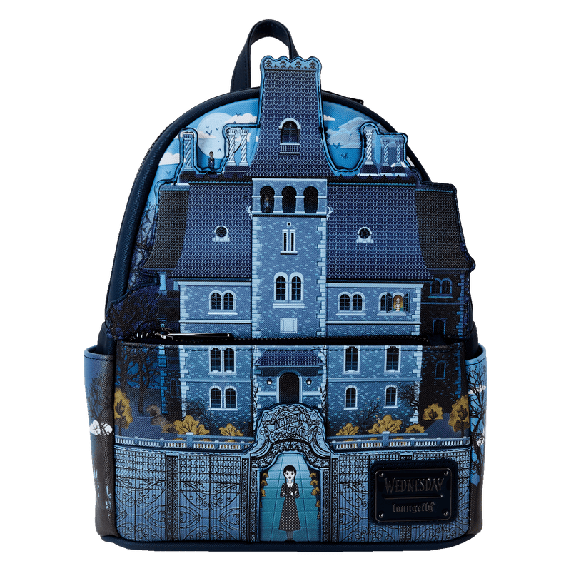 NEVERMORE ACADEMY MINI BACKPACK - WEDNESDAY