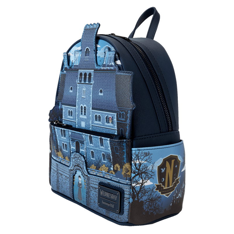 NEVERMORE ACADEMY MINI BACKPACK - WEDNESDAY