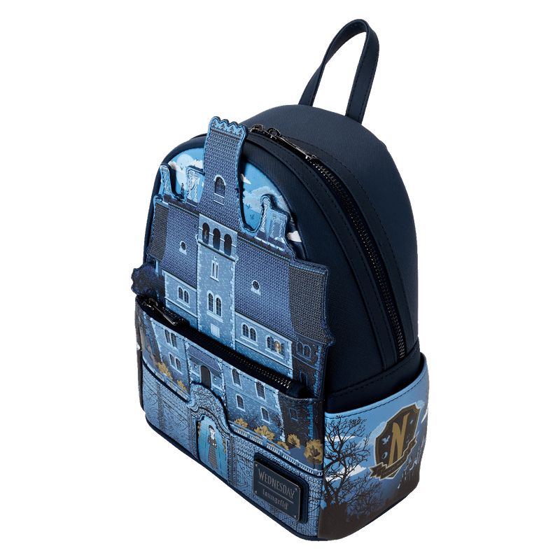 NEVERMORE ACADEMY MINI BACKPACK - WEDNESDAY