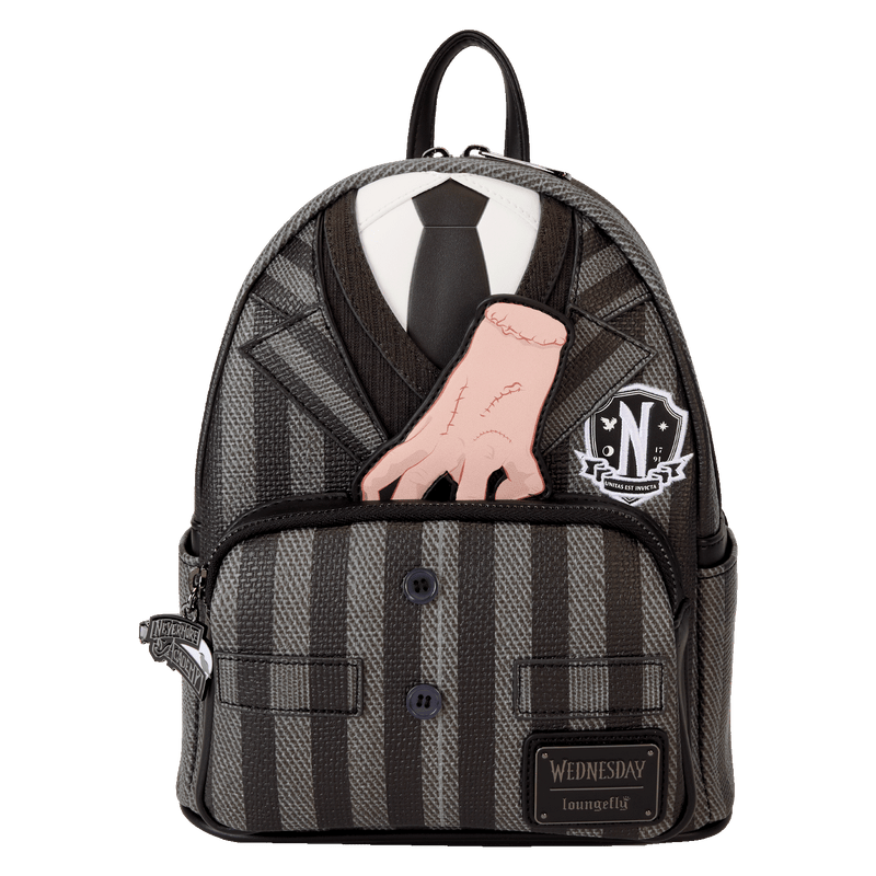 NEVERMORE ACADEMY UNIFORM MINI BACKPACK - WEDNESDAY