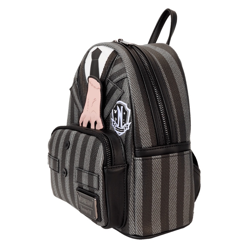 NEVERMORE ACADEMY UNIFORM MINI BACKPACK - WEDNESDAY