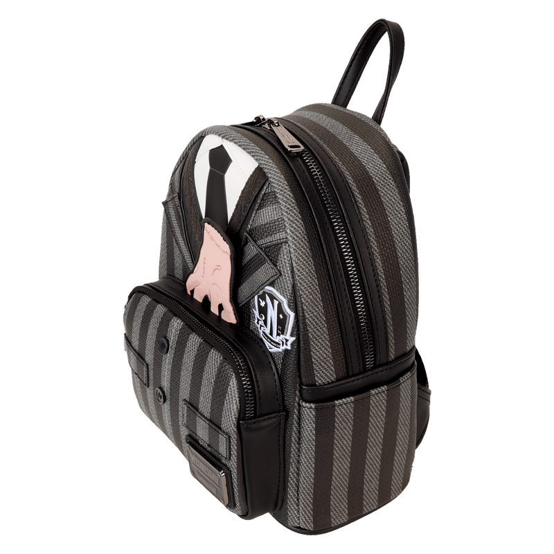 NEVERMORE ACADEMY UNIFORM MINI BACKPACK - WEDNESDAY