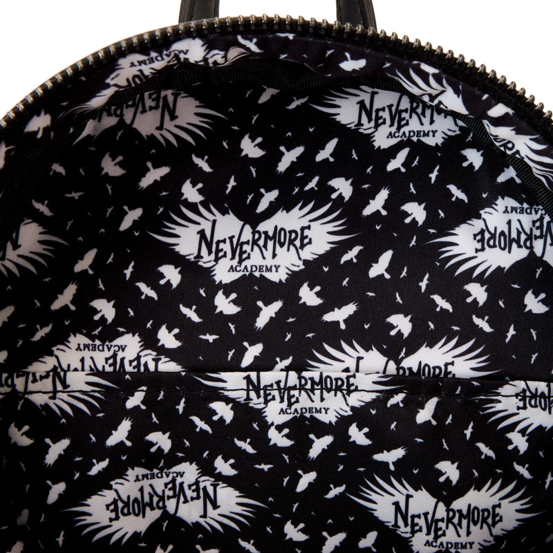 NEVERMORE ACADEMY UNIFORM MINI BACKPACK - WEDNESDAY