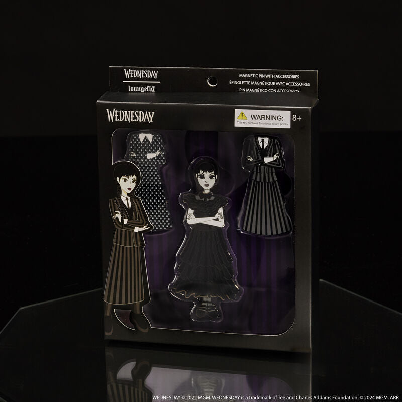 WEDNESDAY ADDAMS PAPER DOLL PIN - MGM