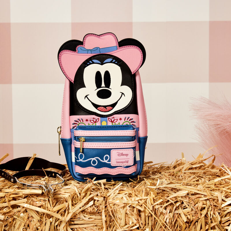 WESTERN MINNIE MOUSE MINI BACKPACK PENCIL CASE - DISNEY