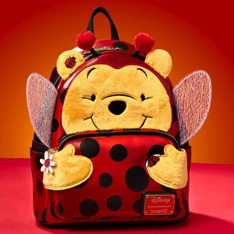 LADYBUG POOH COSPLAY MINI BACKPACK - WINNIE THE POOH