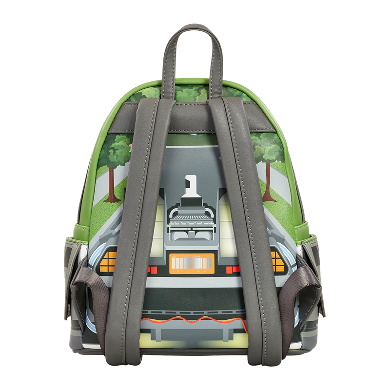 DELOREAN LIGHT UP BACKPACK - BACK TO THE FUTURE