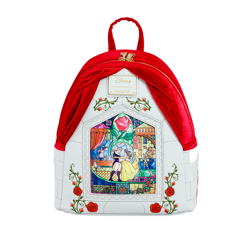 Loungefly Disney Christmas Belle high quality Mini Backpack