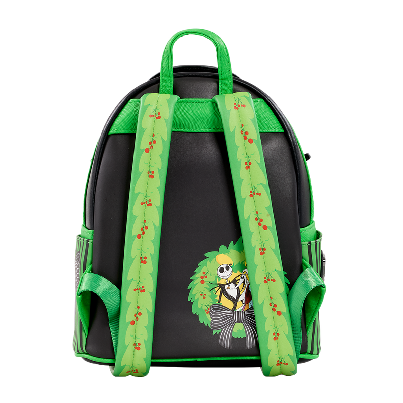 THE NIGHTMARE BEFORE CHRISTMAS WREATH MINI BACKPACK - DISNEY