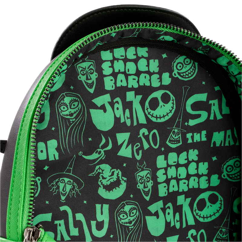 THE NIGHTMARE BEFORE CHRISTMAS WREATH MINI BACKPACK - DISNEY