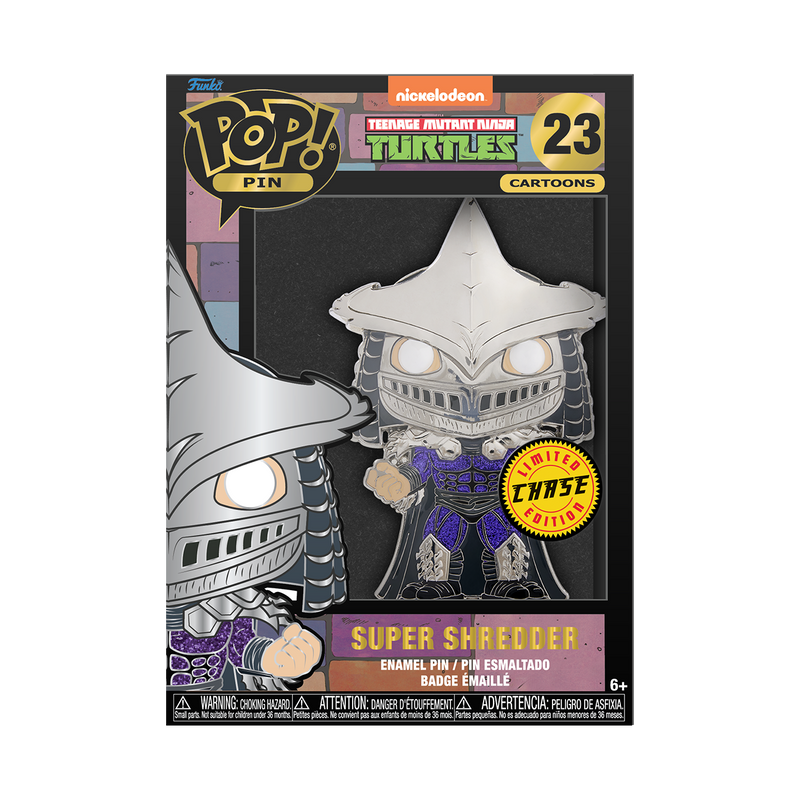 SUPER SHREDDER - TEENAGE MUTANT NINJA TURTLES POP PIN