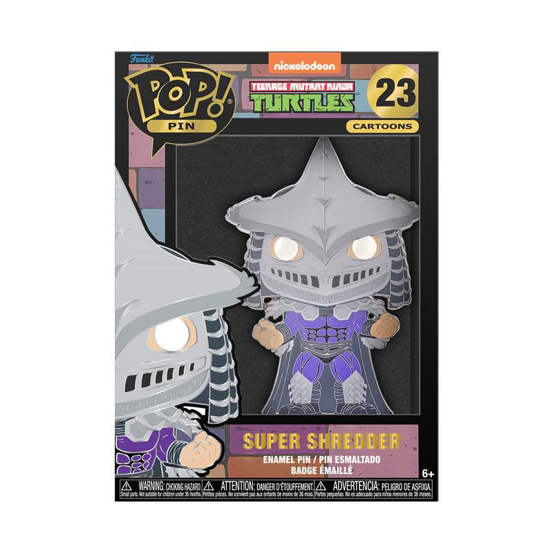 SUPER SHREDDER - TEENAGE MUTANT NINJA TURTLES POP PIN