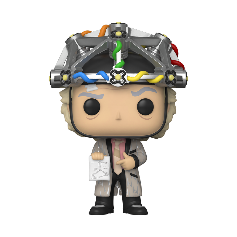 DOC WITH HELMET - BACK TO THE FUTURE