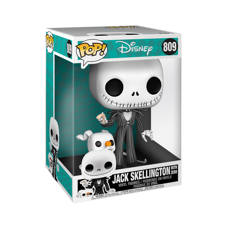 JACK SKELLINGTON WITH ZERO - THE NIGHTMARE BEFORE CHRISTMAS