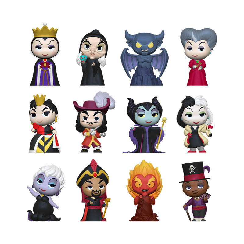 DISNEY VILLAINS MYSTERY MINIS