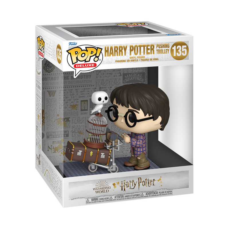 HARRY POTTER (PUSHING TROLLEY)