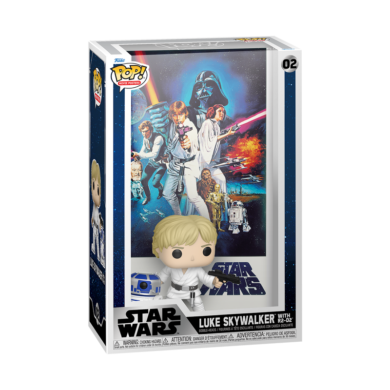 LUKE SKYWALKER WITH R2-D2 - STAR WARS: A NEW HOPE