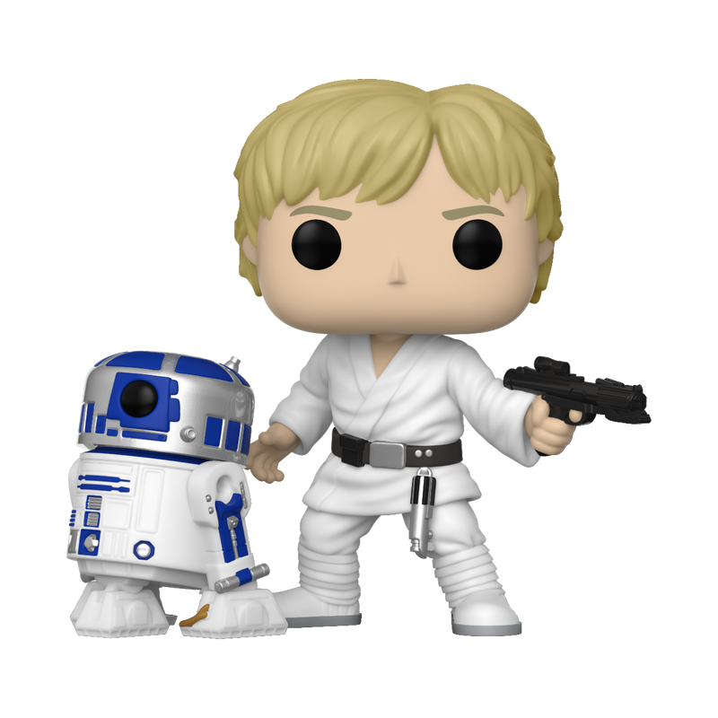LUKE SKYWALKER WITH R2-D2 - STAR WARS: A NEW HOPE