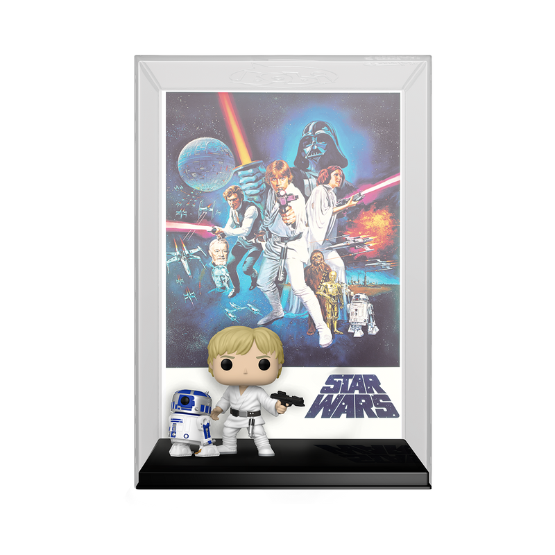 LUKE SKYWALKER WITH R2-D2 - STAR WARS: A NEW HOPE