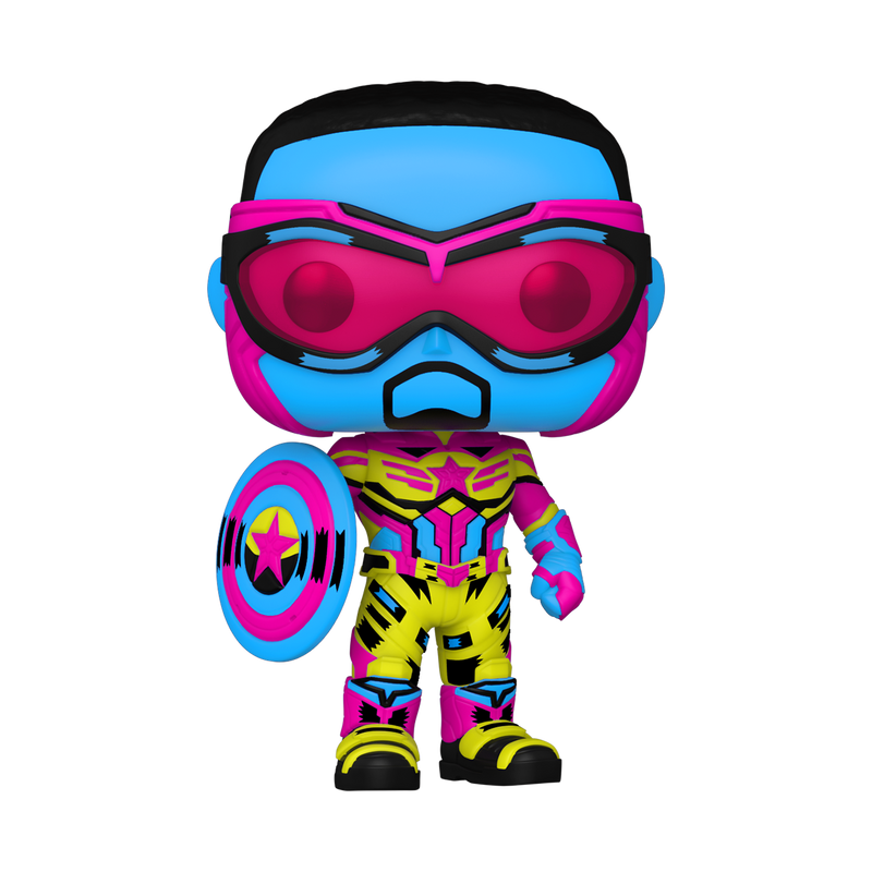 CAPTAIN AMERICA (BLACK LIGHT) - MARVEL