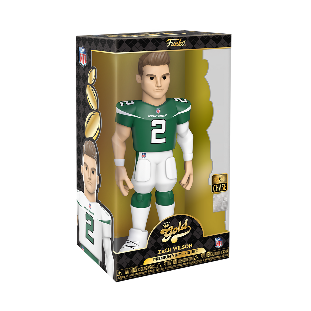 12' ZACH ZILSON - NFL: JETS VINYL GOLD 12 INCH