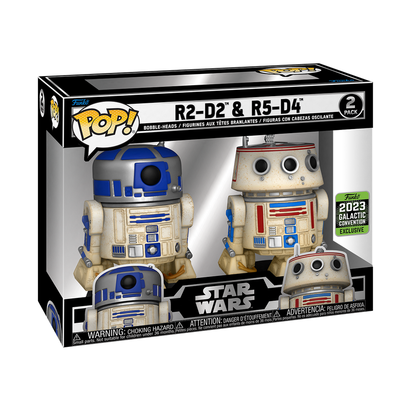 R2-D2 & R5-D4 - STAR WARS (GALACTIC CONVENTION)